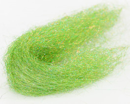 Dyed Holo Angel Hair, Chartreuse UVR / 18